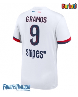 Paris Saint-Germain Goncalo Ramos #9 Tricou Fotbal Replică 2025-26 Barbati Deplasare
